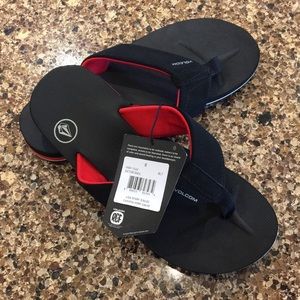 Volcom mens flip flop sandals